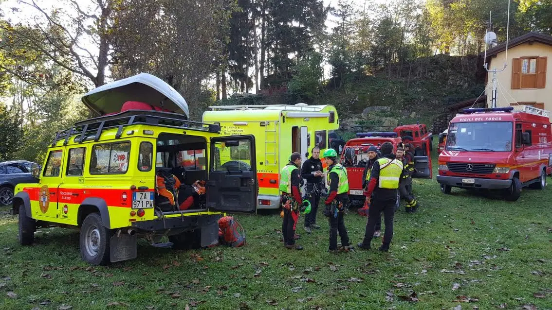 Disperso a Vendrogno, continuano le ricerche