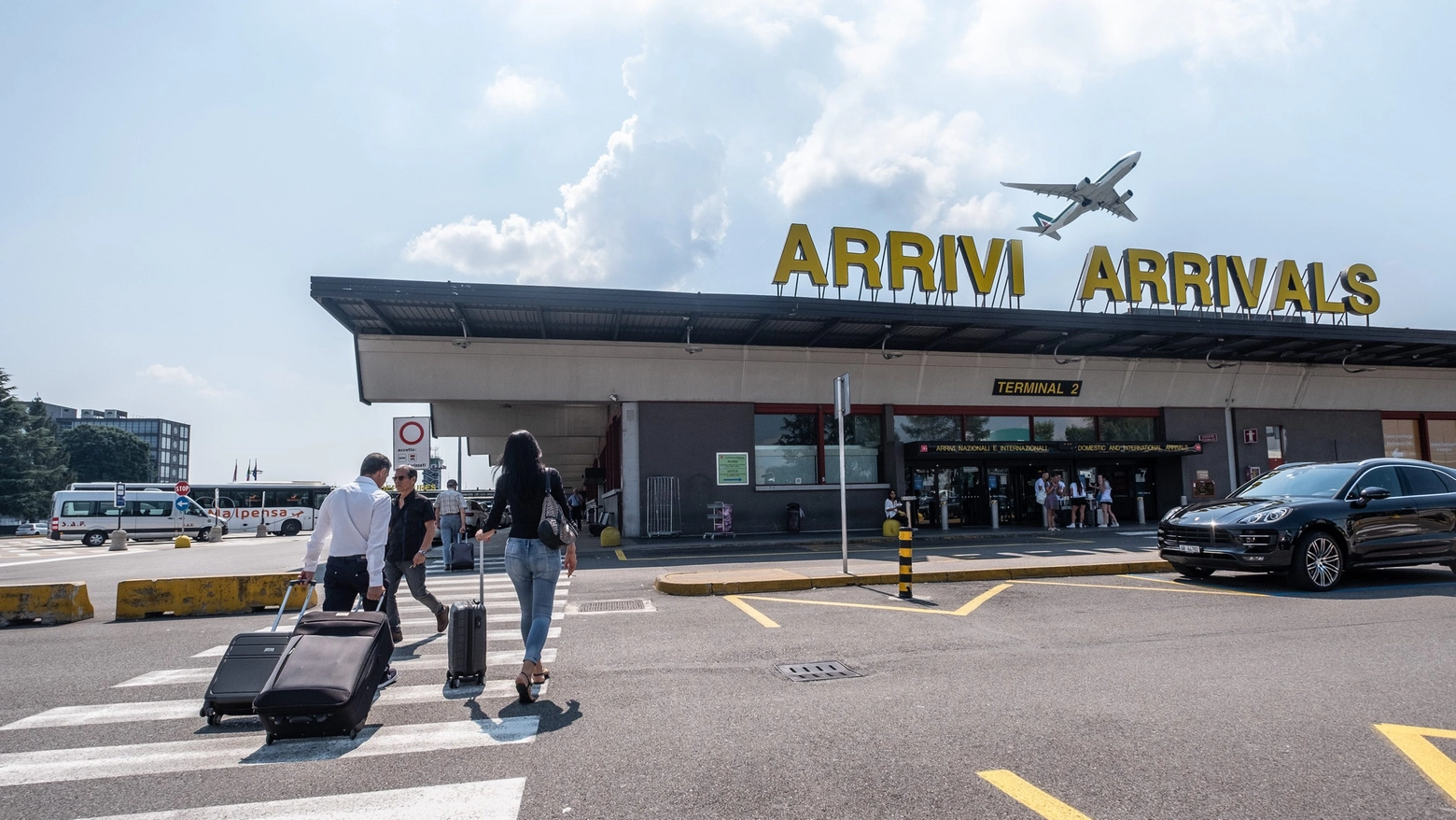 Il terminal 2 dell'aeroporto di Malpensa