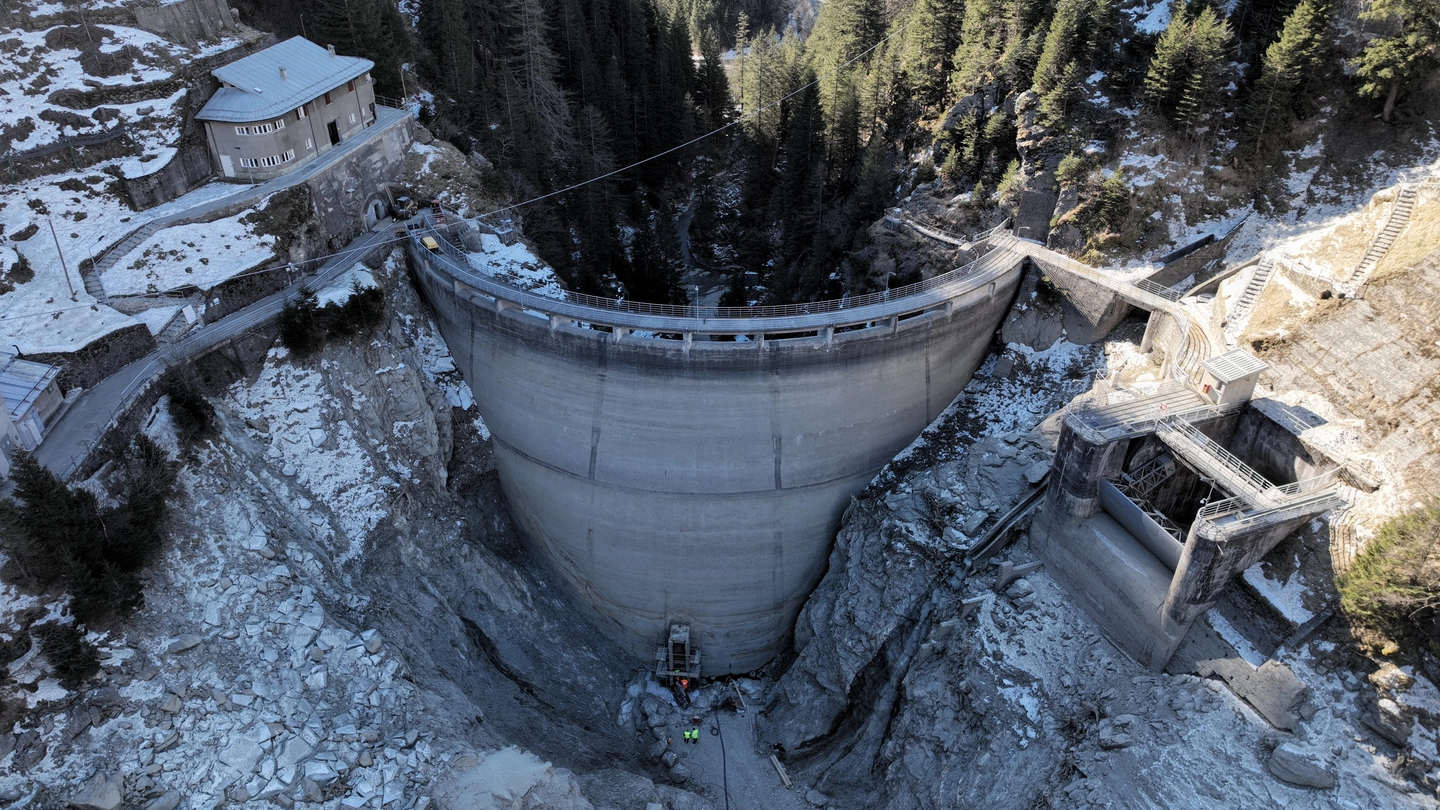 ammodernamento degli impianti idroelettrici in Valle Spluga