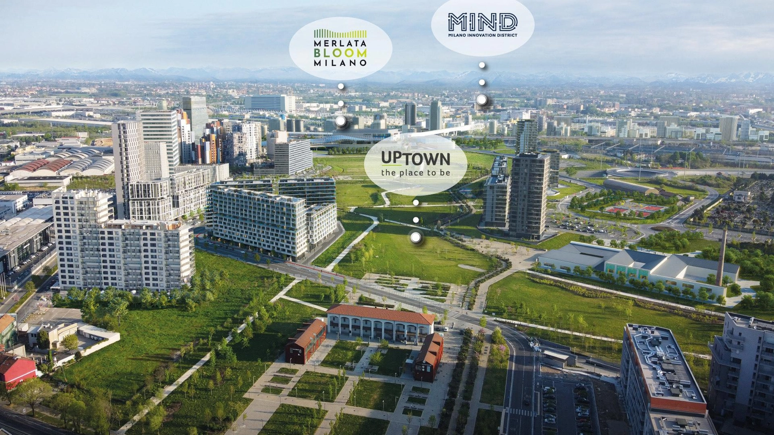 Il primo Smart District  Green e connesso  Uptown, il quartiere  dove nasce il futuro