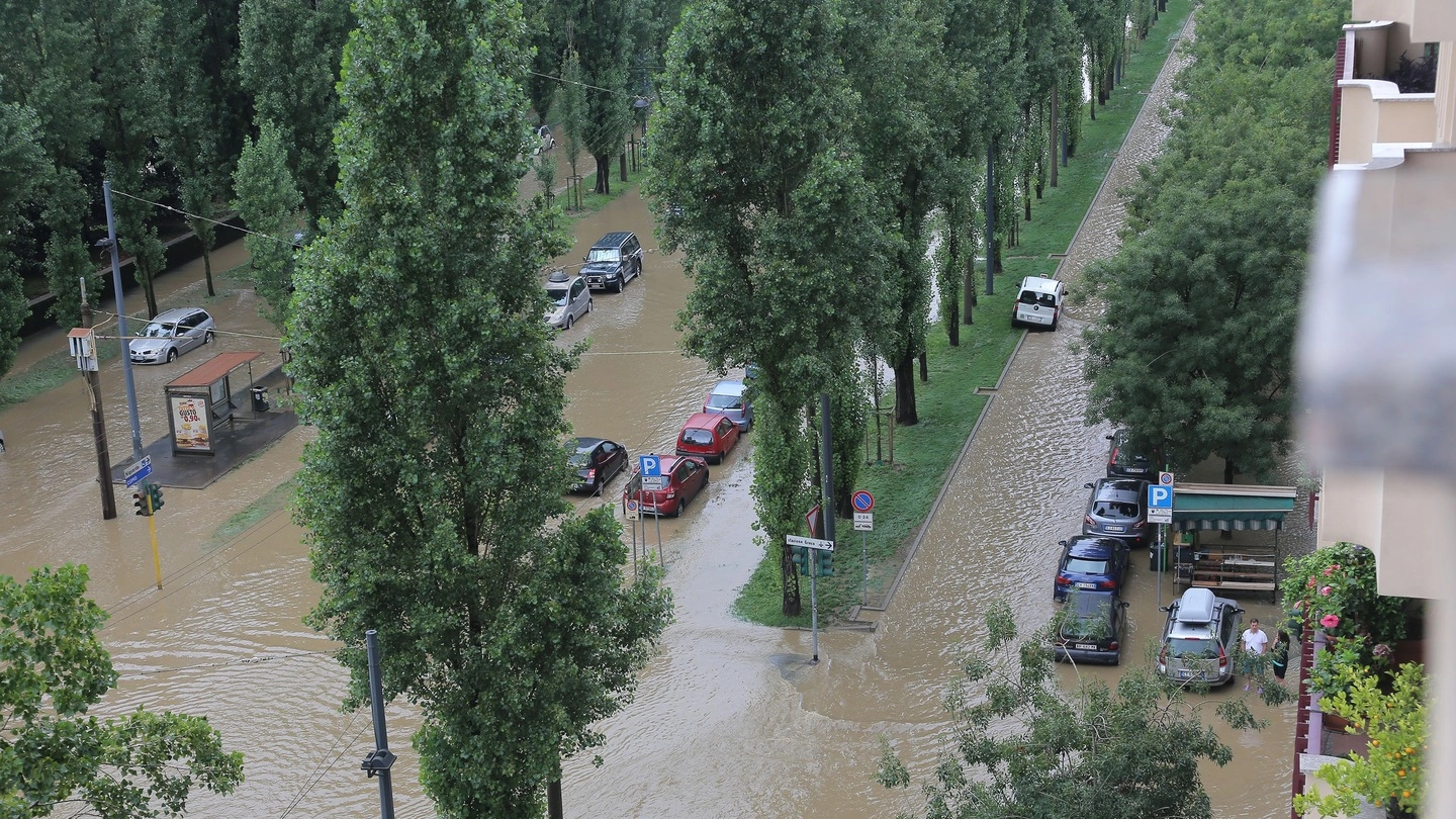 Esondazione Seveso in zona Niguarda