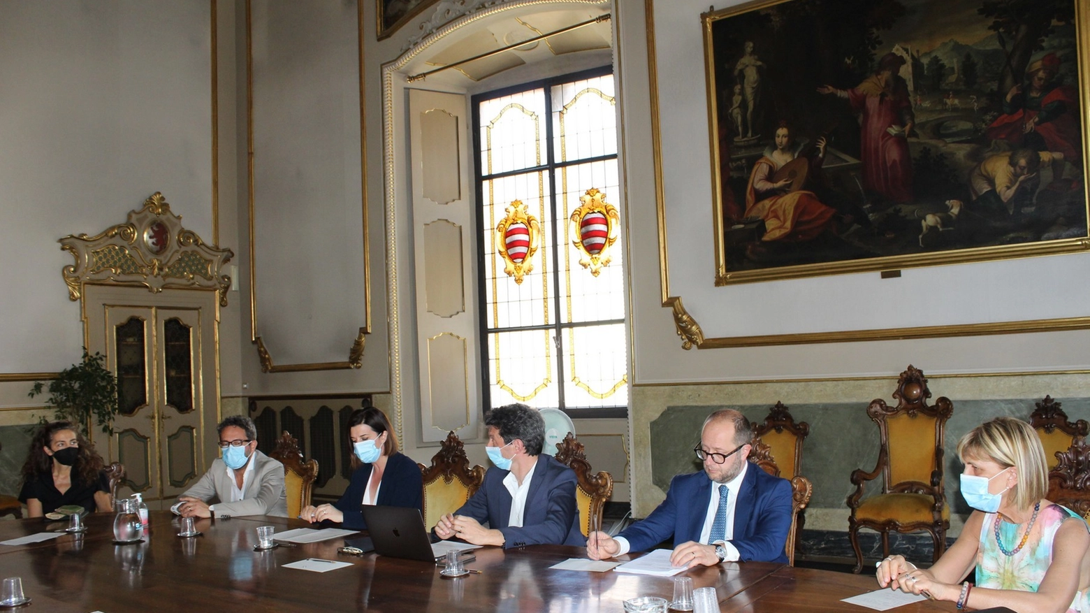 La conferenza stampa in Comune a Cremona