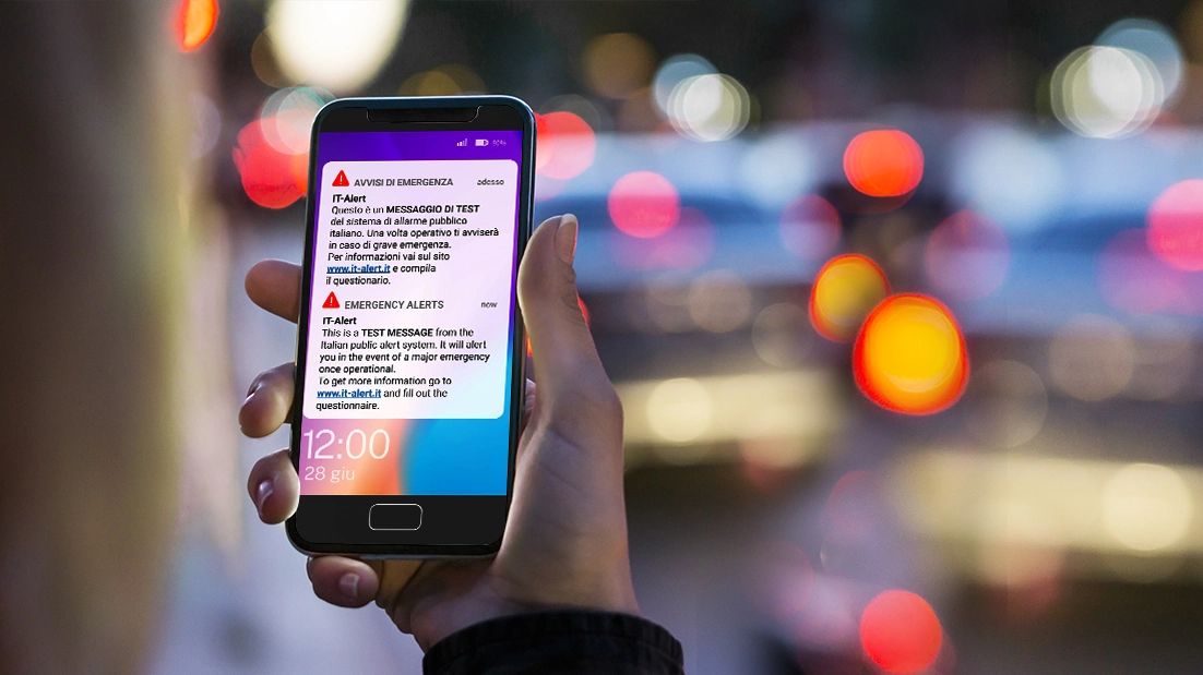 It-Alert: il test nei prossimi giorni verrà effettuato in Lombardia