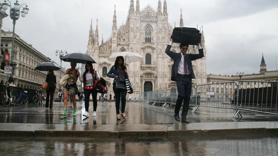 Allerta meteo a Milano, dove potrebbero arrivare forti temporali