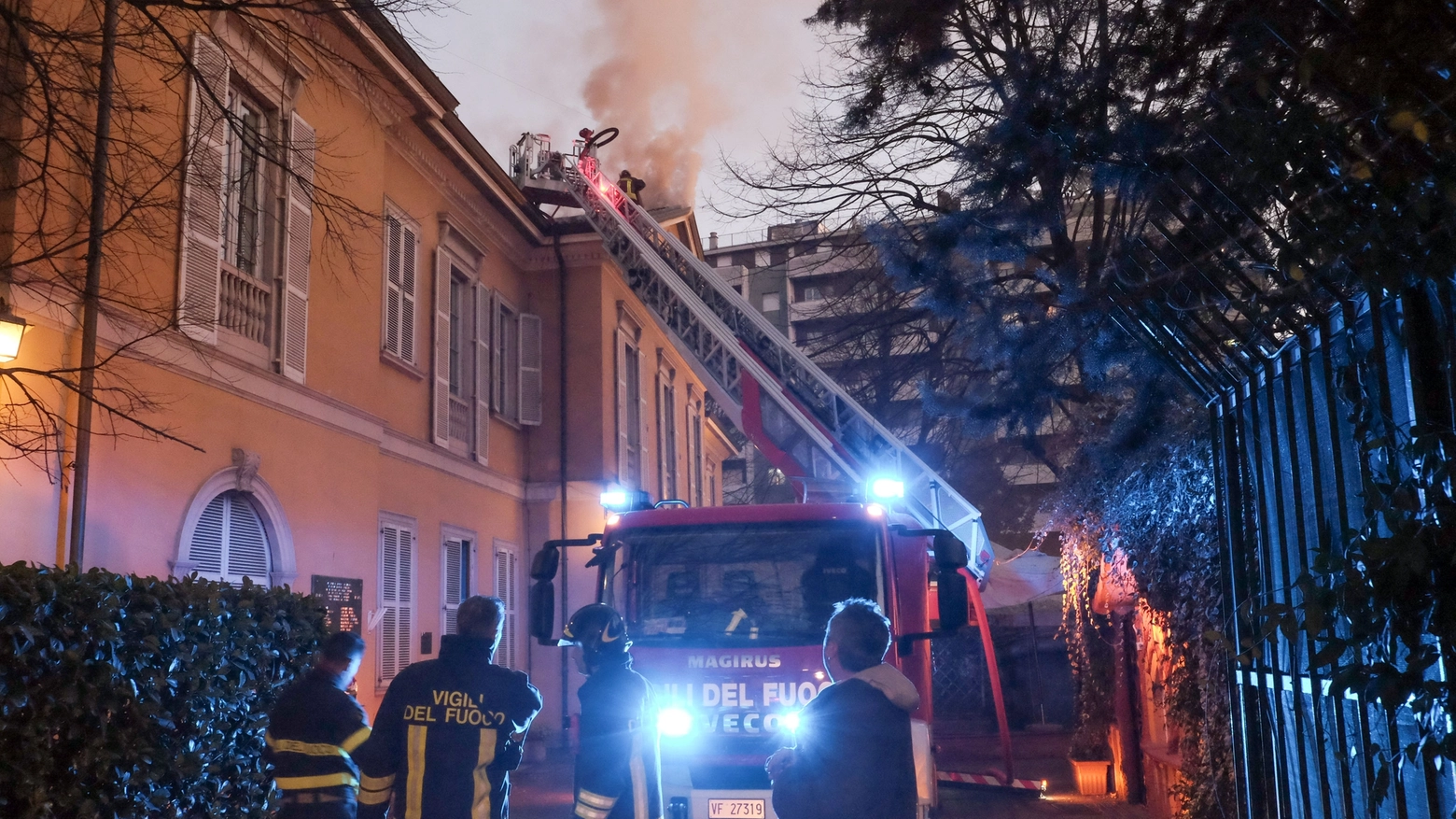 Il recente incendio di Villa Zorn a Sesto