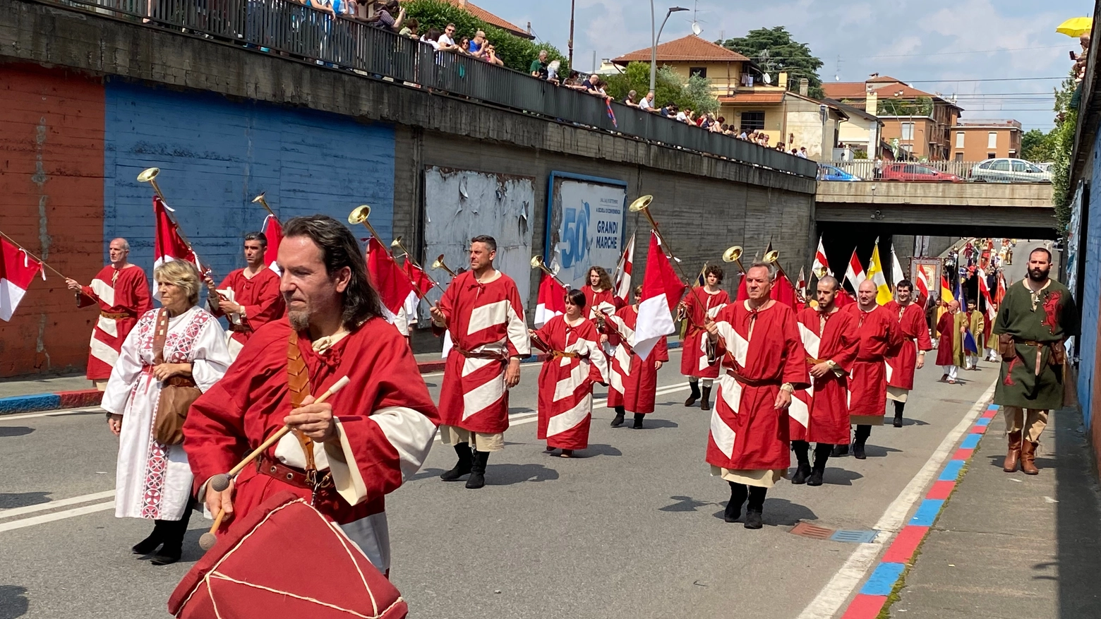 La sfilata del Palio di Legnano