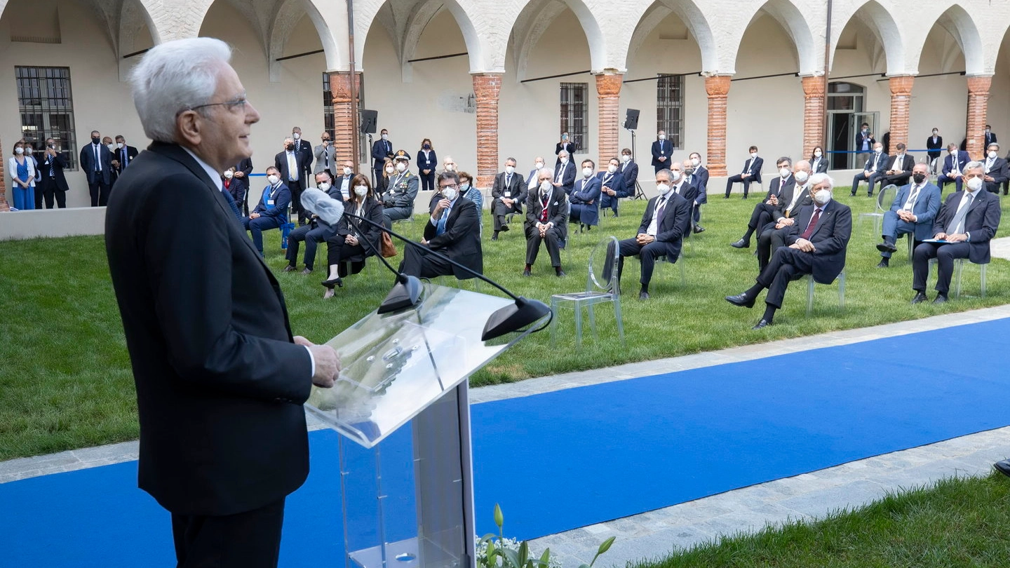 Il Presidente Sergio Mattarella a Cremona
