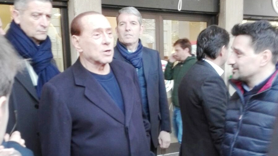 Silvio Berlusconi a Merate