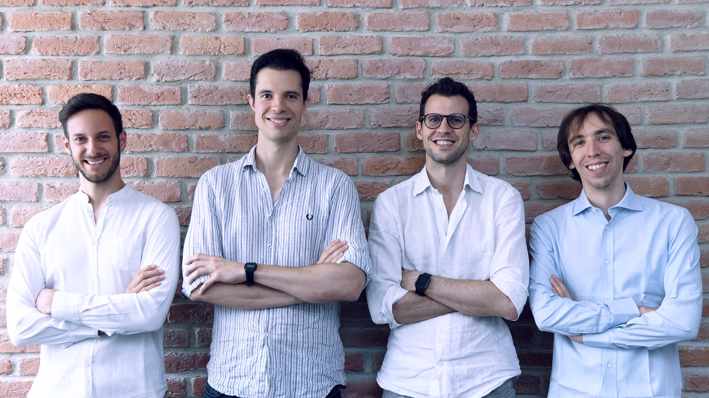I fondatori: Luca Ferrari, Francesco Patarnello, Matteo Danieli, Luca Querella