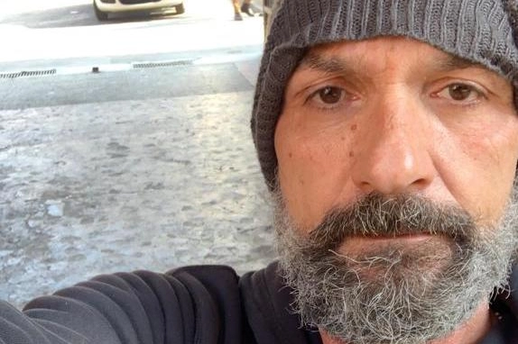 L'uomo aggredito