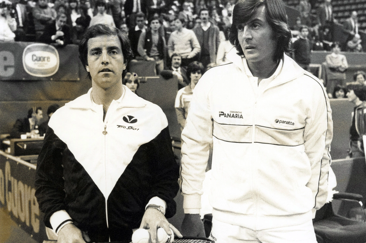 Paolo Bertolucci e Adriano Panatta