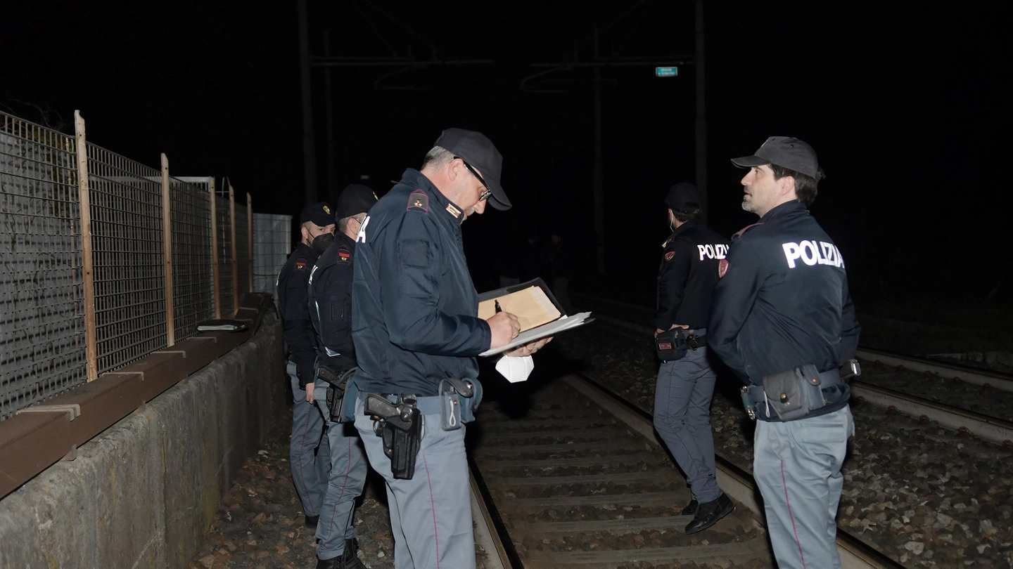 Rilievi della polizia ferroviaria (foto di repertorio)