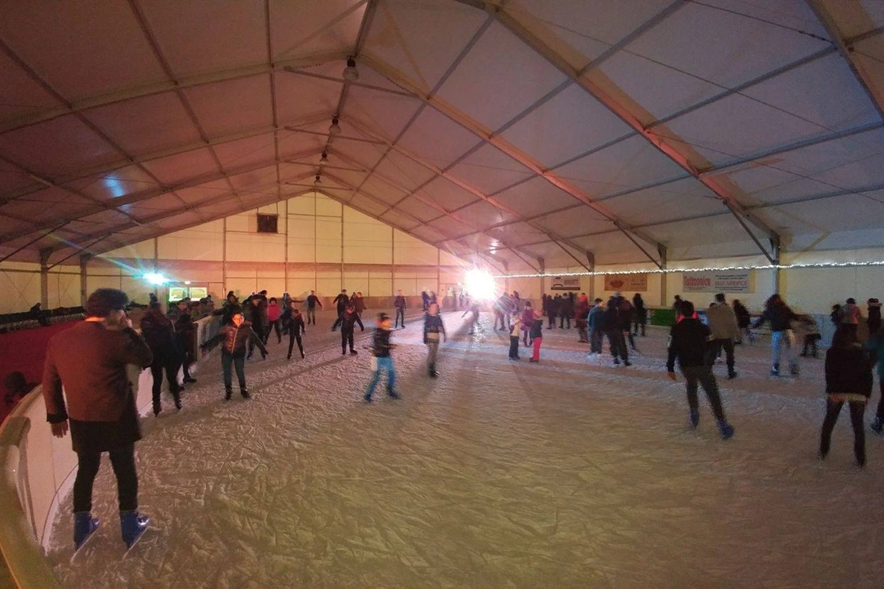 Ice Rink Gran Teatro Morato (Foto Facebook)