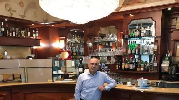 Riccardo Cozzoli, gestore del Bar Marino