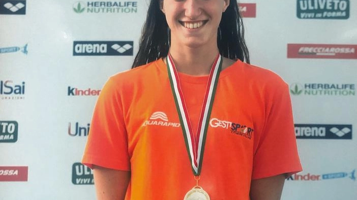 Michela Caglio campionessa a sedici anni