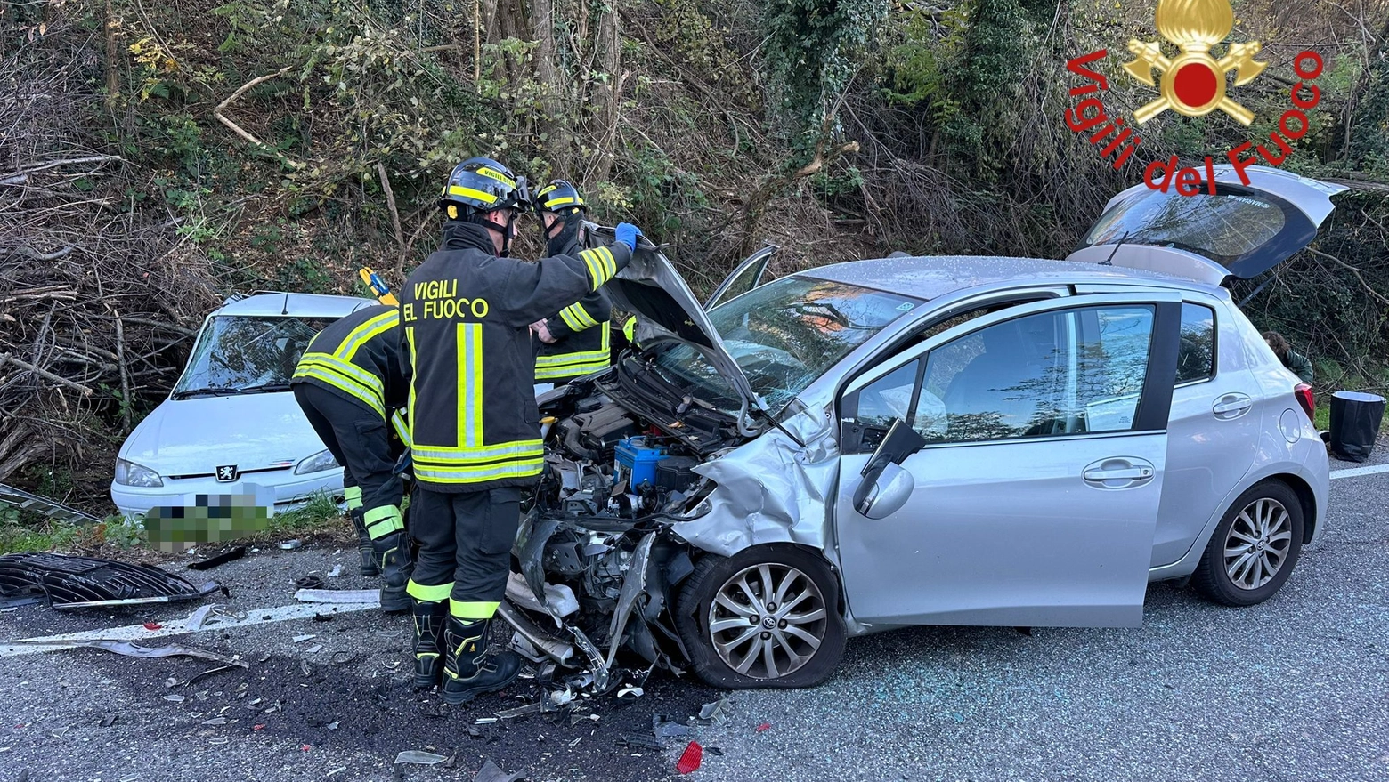 L'incidente è avvenuto sulla provinciale 38 che dall’Erbese porta a Cantù