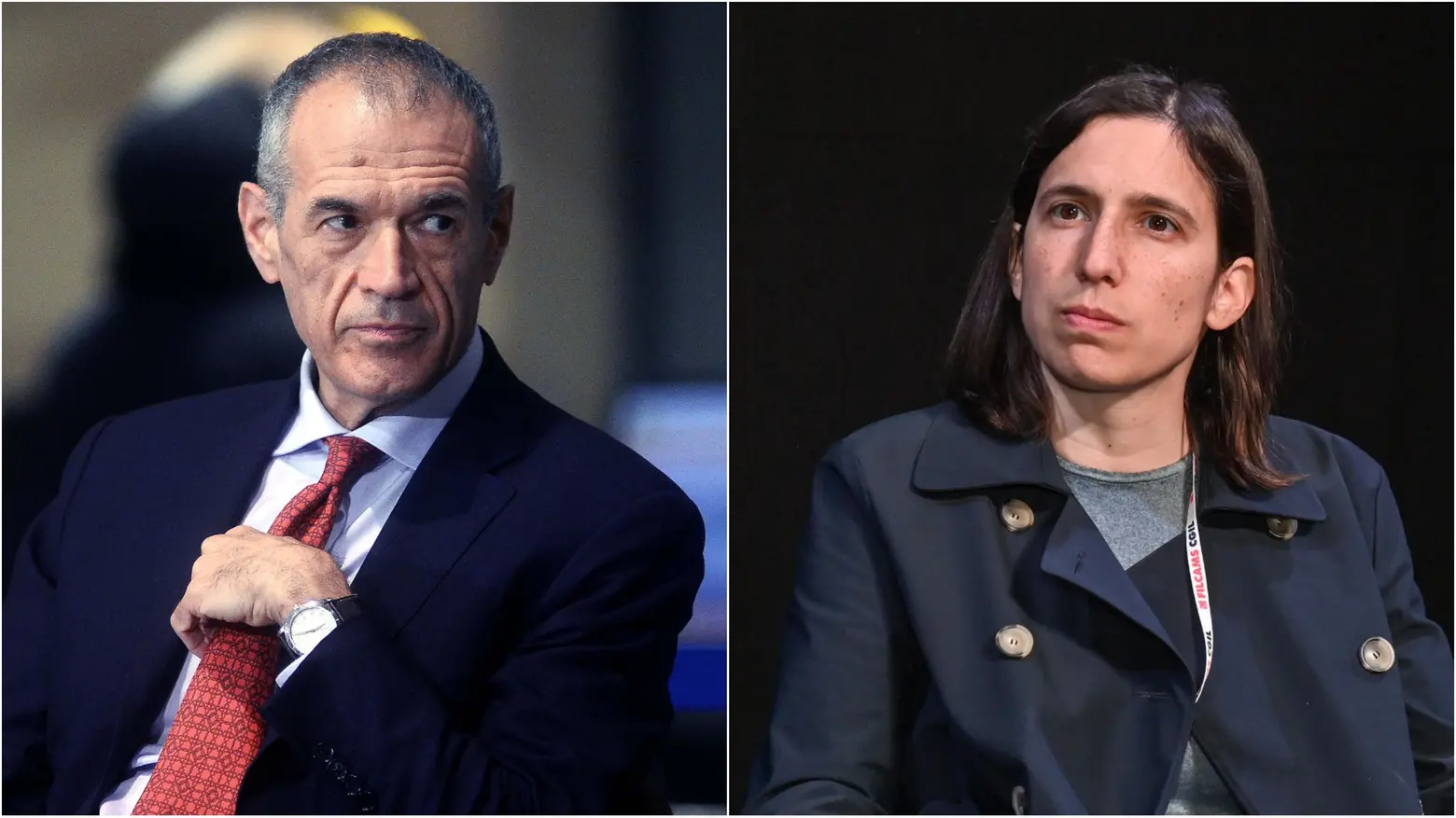 Carlo Cottarelli ed Elly Schlein