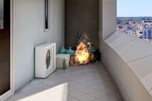 La ricostruzione della dinamica dell'incendio