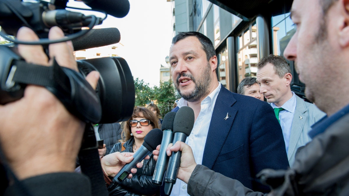 Matteo Salvini a Sesto