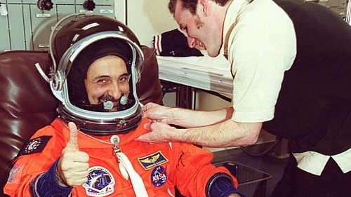 L’astronauta Umberto Guidoni