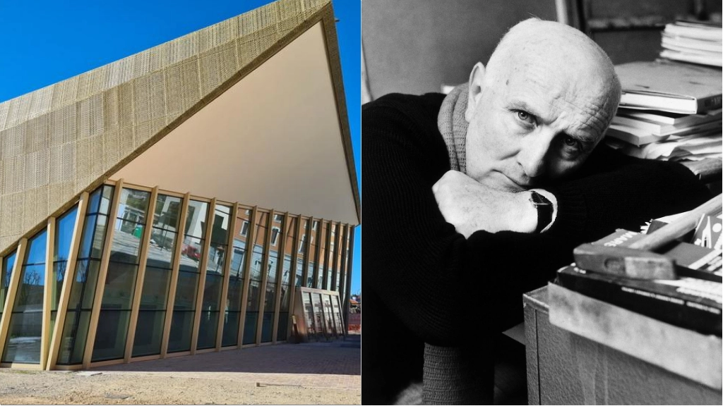 Il teatro de Silva e, a destra, Giovanni Testori Il teatro de Silva e, a destra, Giovanni Testori