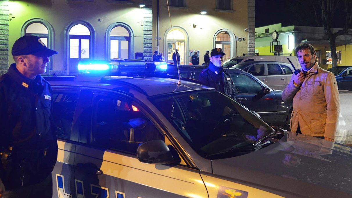 Agenti in stazione a Treviglio