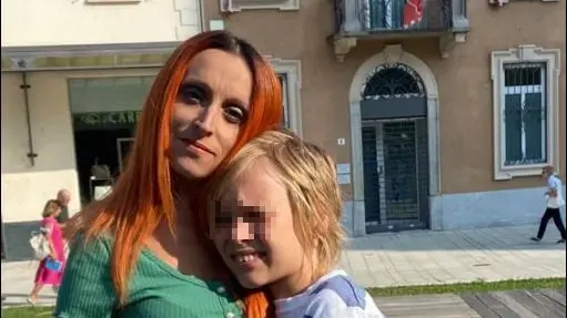 Morena Manfreda e il figlio Manuel Morena Manfreda e il figlio Manuel