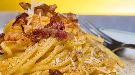 Un piatto di carbonara