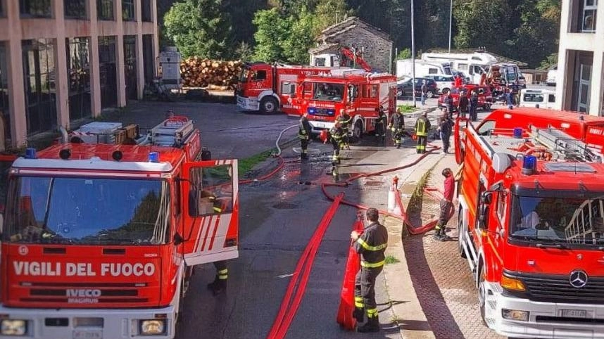 Incendio accidentale distrugge capannone. I danni sono ingenti Incendio accidentale distrugge capannone. I danni sono ingenti