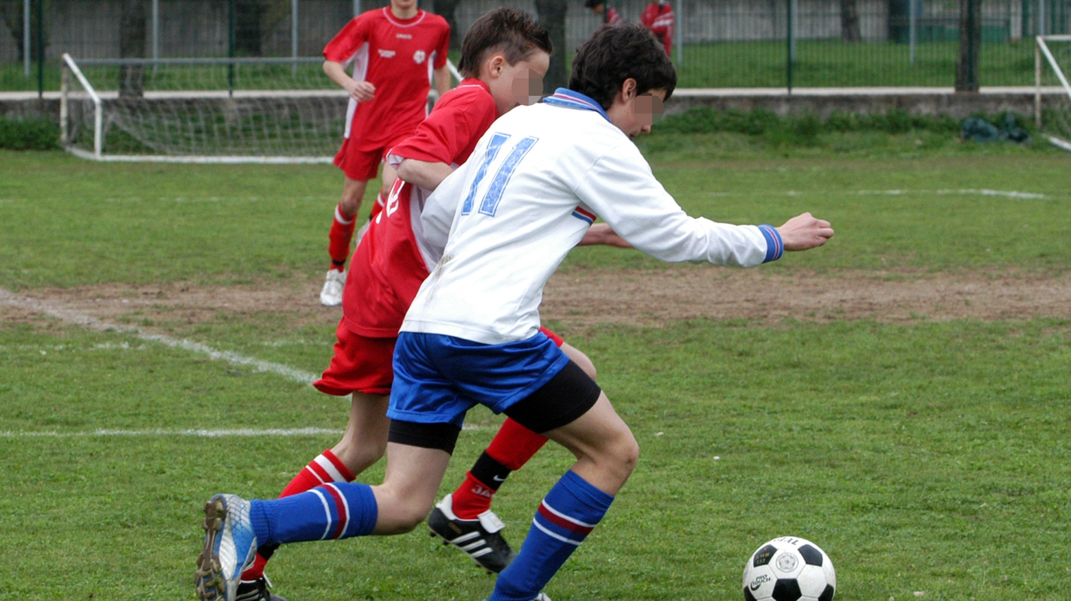Una partita di calcio giovanile
