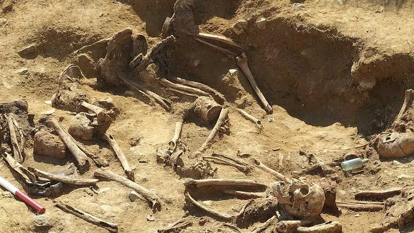 Gli scheletri sono stati scoperti grazie alle indagini di Sergio Boem