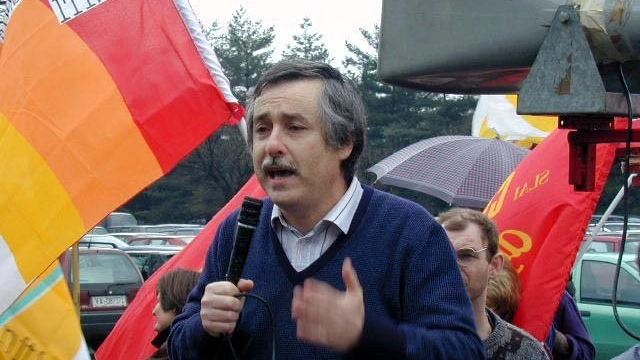 Il sindacalista Carlo Pariani