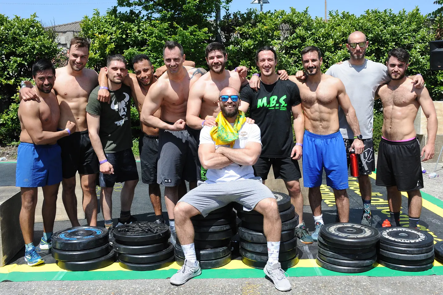 Manieri Aperti, Sant'Ambrogio fra crossfit e goliardia /FOTO
