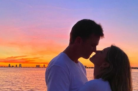 Gisele Bundchen  eT om Brady (Foto Instagram)