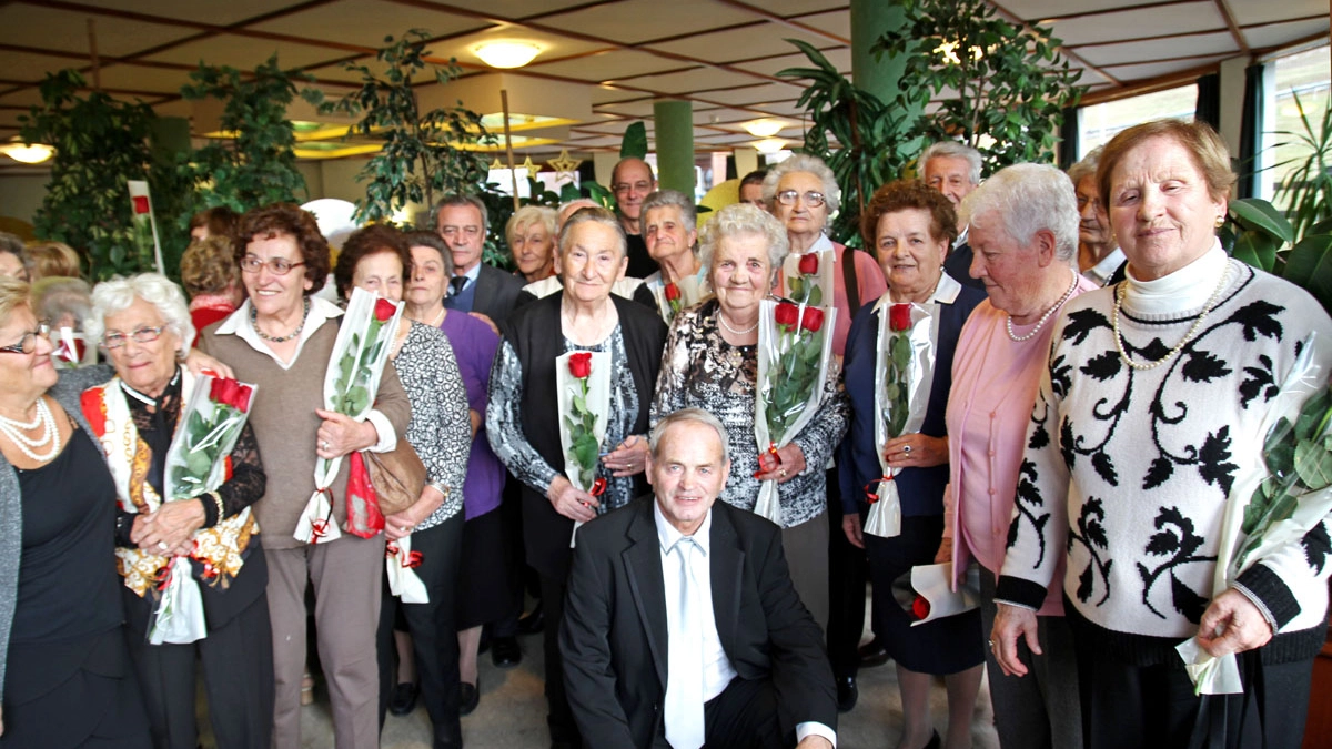 Associazione anziani di Aprica in festa