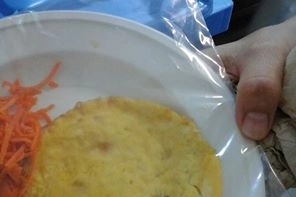 L'insetto ritrovato in un piatto alla scuola elementare di via Mattei
