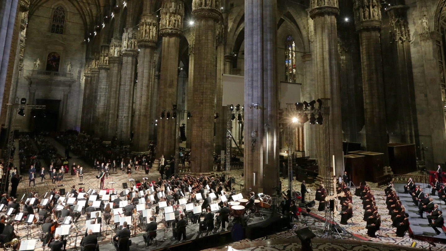 La Messa da Requiem nel Duomo di Milano