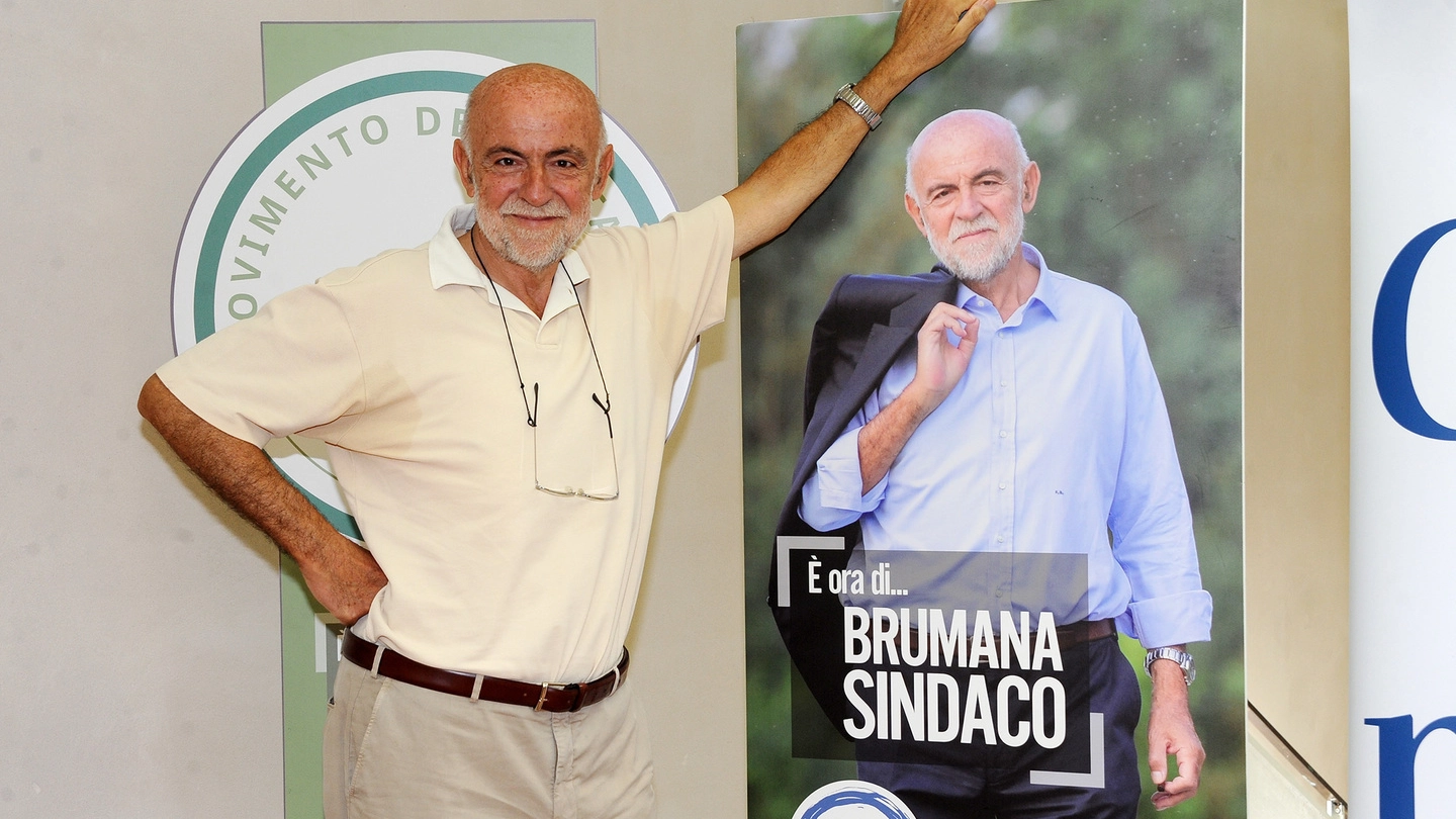 Franco Brumana, avvocato di 71 anni, è stato fra i primi candidati alle Amministrative a lanciare la propria corsa alla fascia tricolore