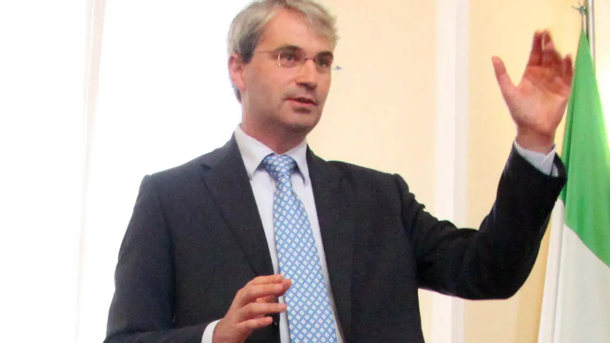 Il sindaco Davide Galimberti