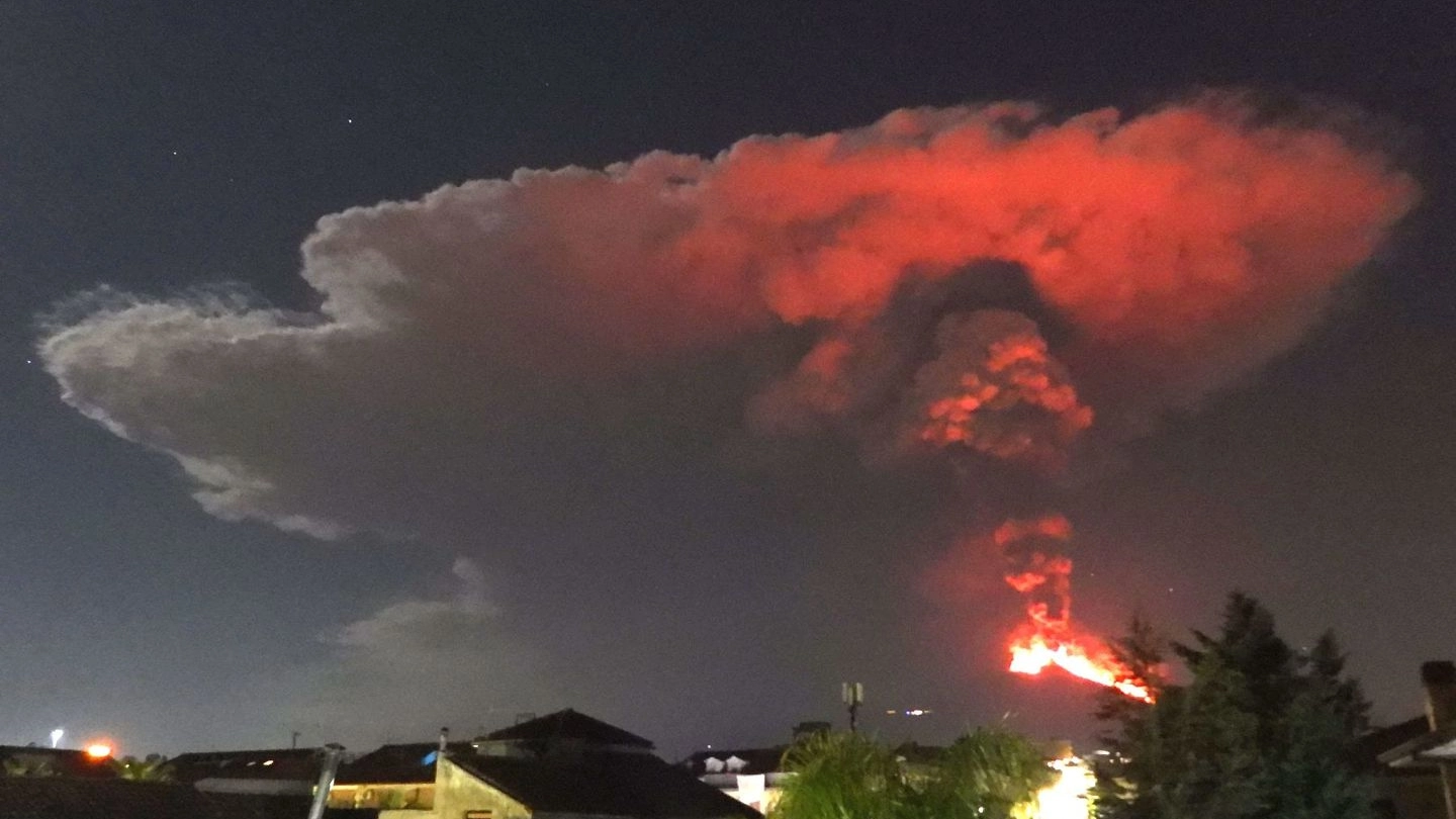 Nuova eruzione Etna