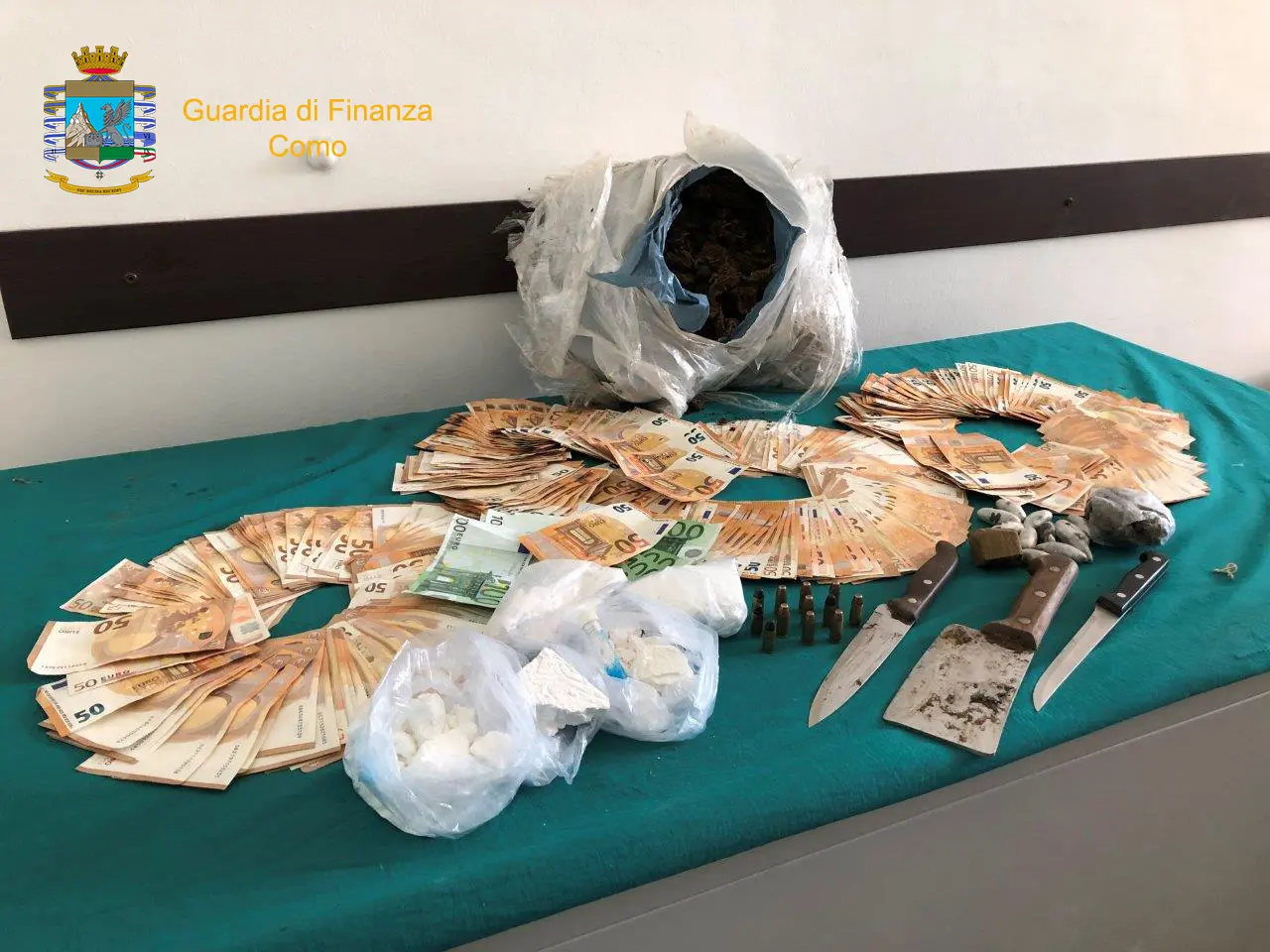 Como, giro di droga in carcere: due arresti