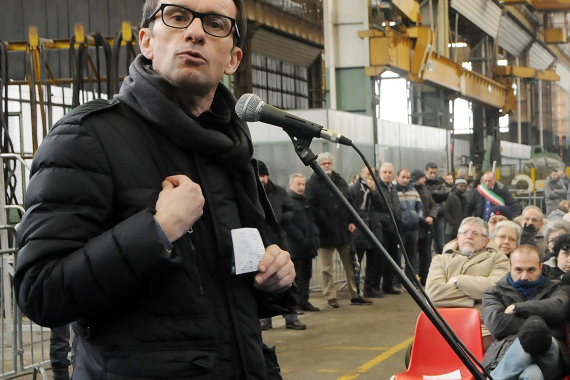 Mirco Rota della Fiom Cgil