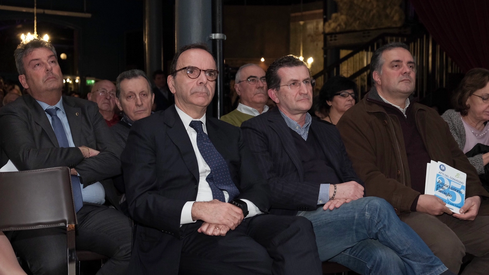 Da sinistra, Gianpaolo Caponi e Stefano Parisi