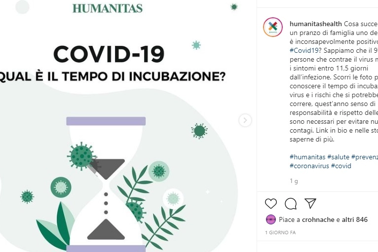 campagna anti contagio Humanitas