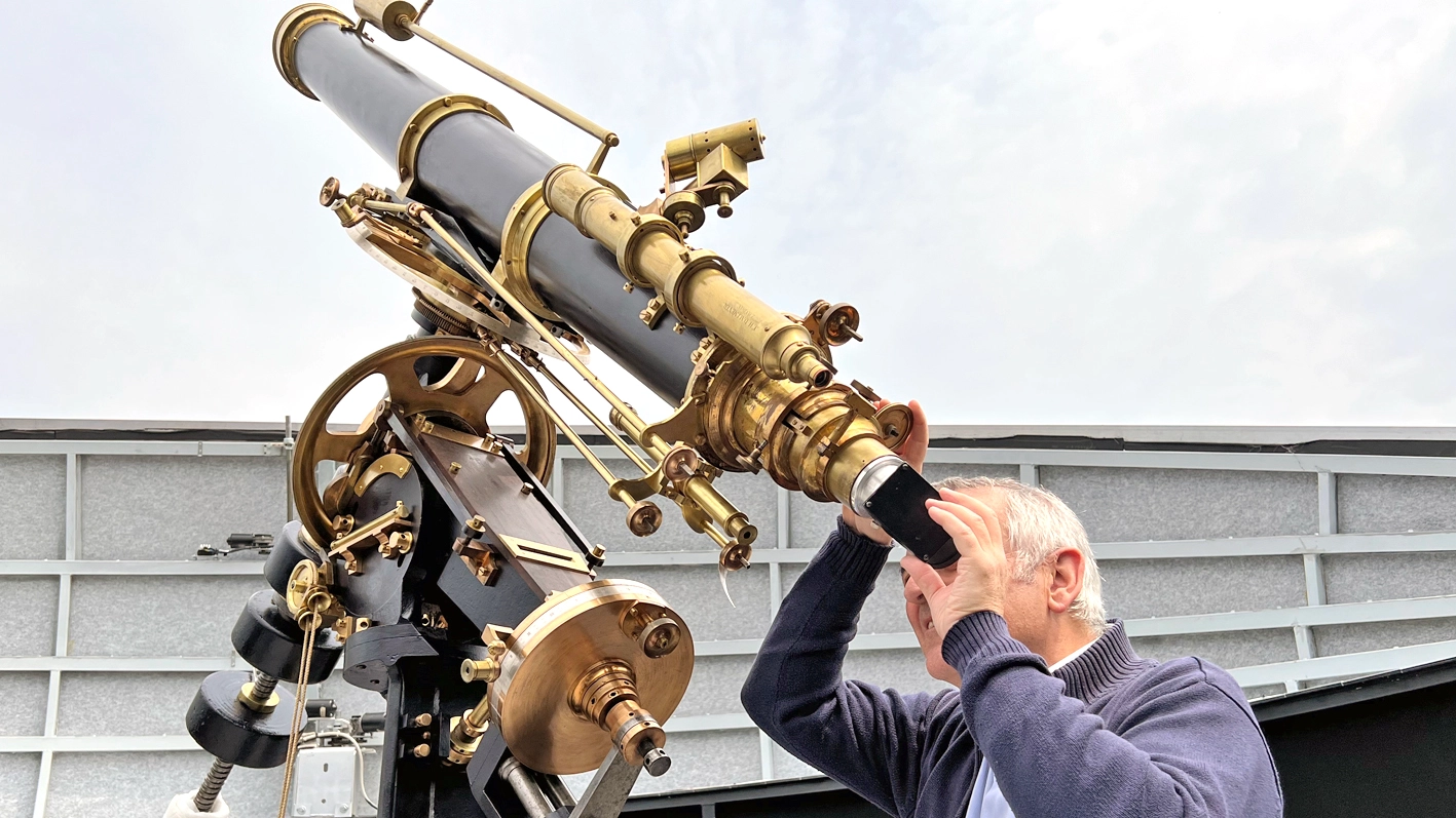 Il prezioso telescopio Merz Dallmeyer del 1870