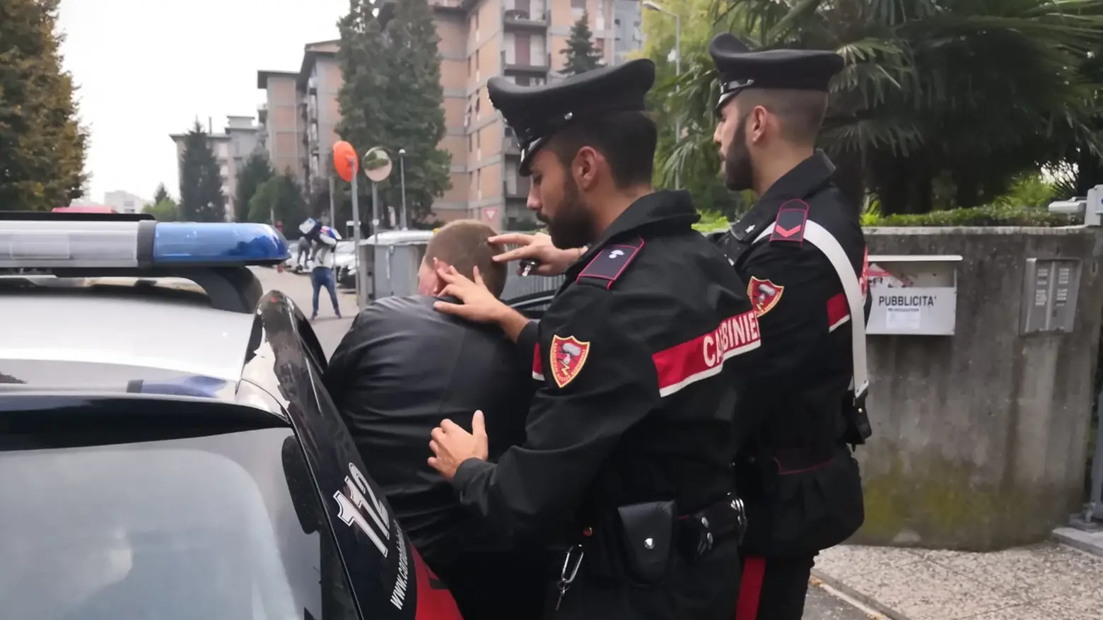 Sul posto sono intervenuti i carabinieri (foto d'archivio) Sul posto sono intervenuti i carabinieri (foto d'archivio)