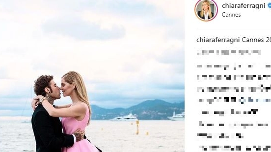 Fedez e Chiara Ferragni a Cannes (Instagram)