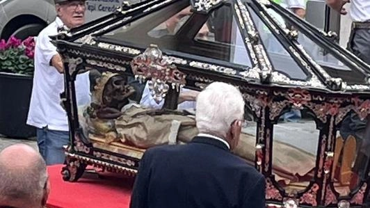 Spoglie di San Gerardo. Un messaggio dal Papa Spoglie di San Gerardo. Un messaggio dal Papa
