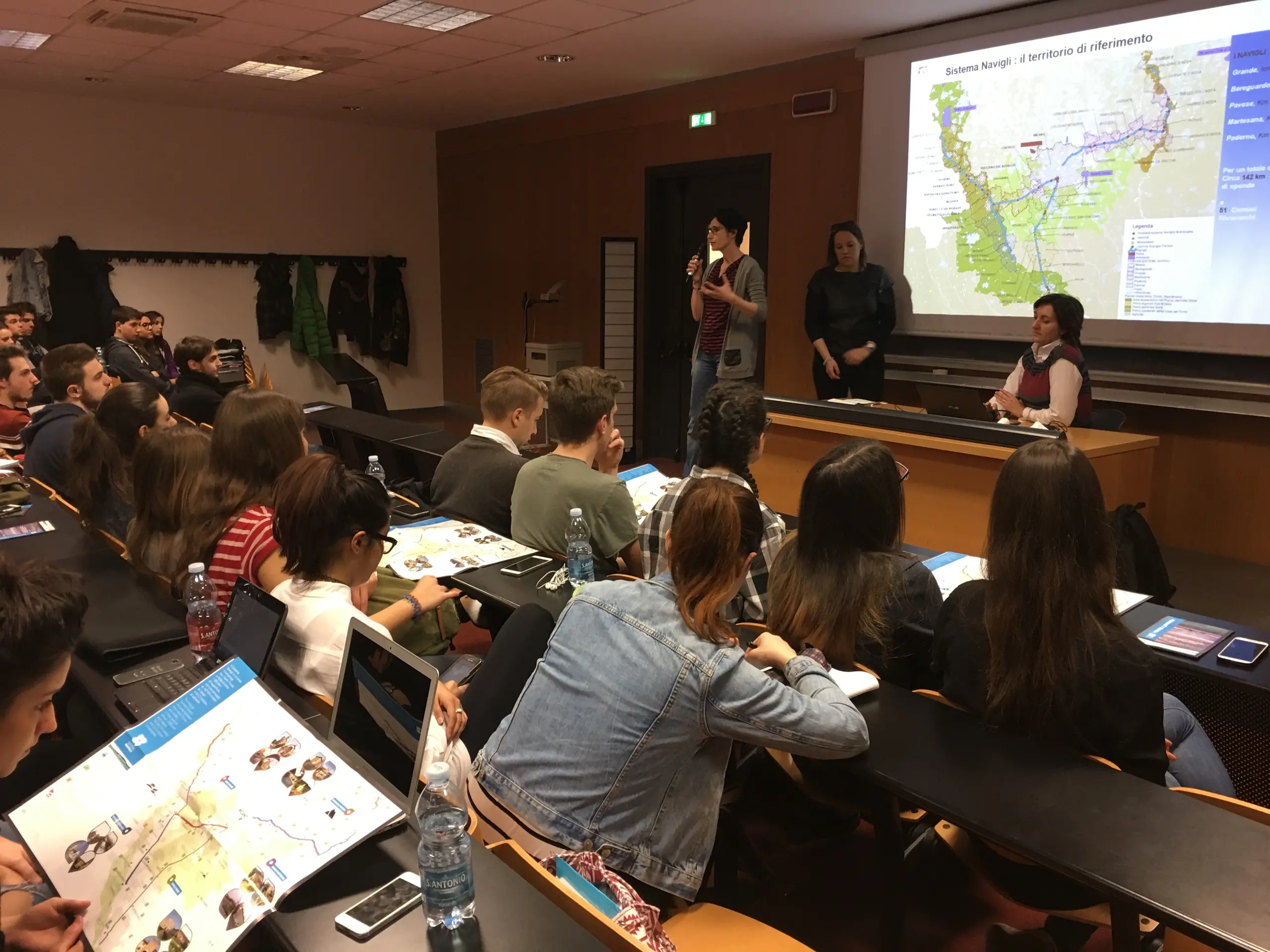 Università Bicocca, i Navigli salgono in cattedra e si raccontano agli studenti