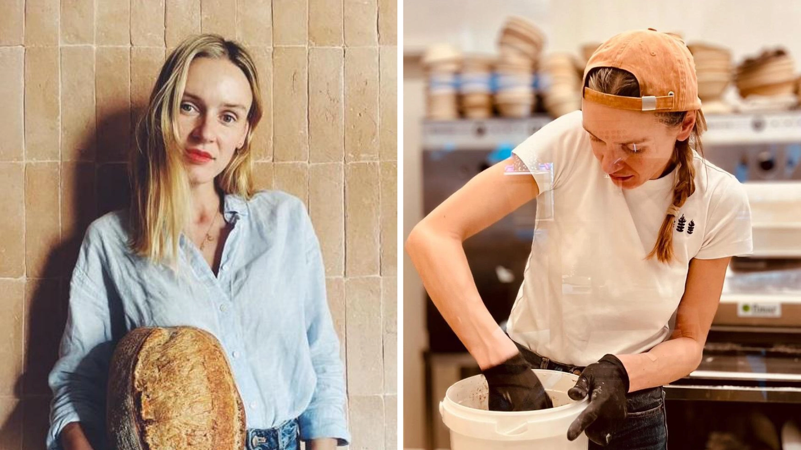 L'ex modella e ora fornaia Natalia Nikitina